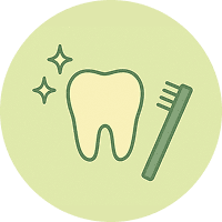 歯の色や形を自然に整えたい